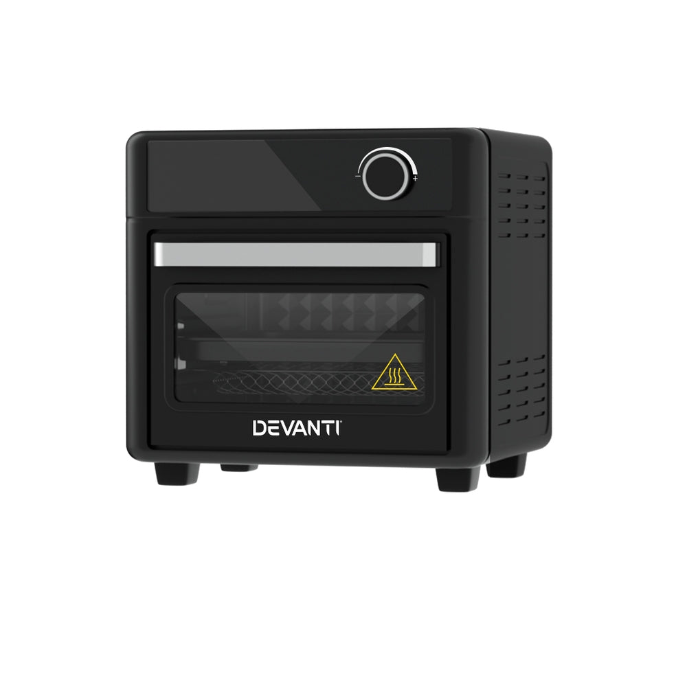 Devanti Air Fryer 15L LCD Fryer Oven
