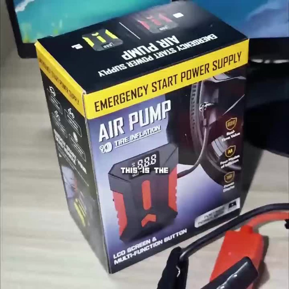 Car Jump Starter with Air Pump detail view 12 for Australian shoppers