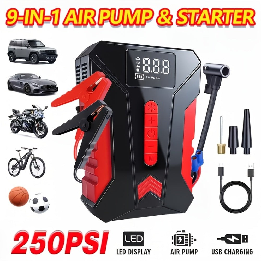 Car Jump Starter with Air Pump detail view 13 for Australian shoppers
