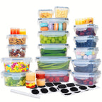 14-Piece Plastic Food Storage Container Set product detail 2