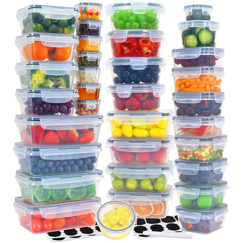 14-Piece Plastic Food Storage Container Set for Australian homes