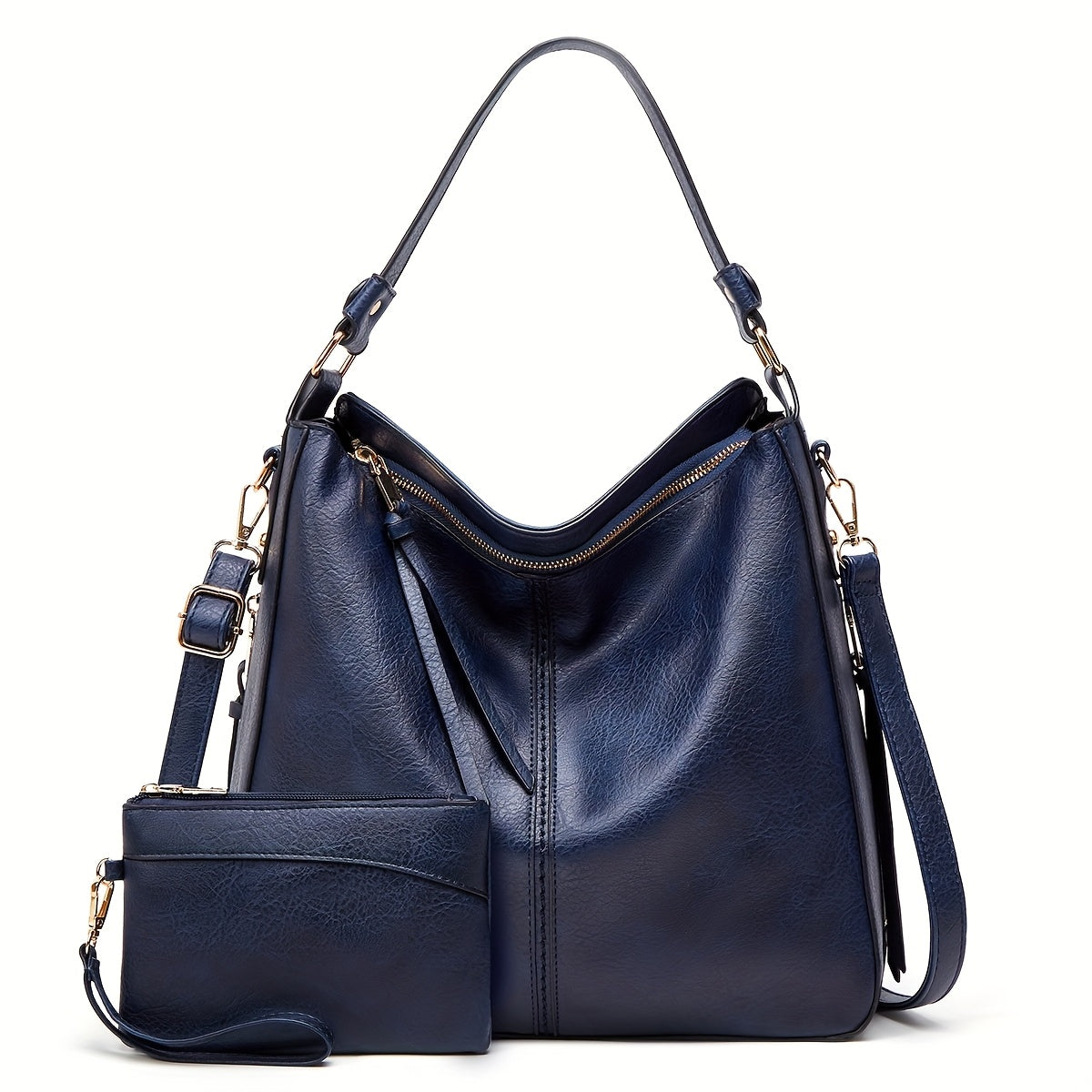 New Large-Capacity Women'S Tote Bag - A Easy And Elegant Handbag with a Sophisticated Style, Suitable for Casual Wear, Versatile for Daily Commuting, And Ideal for Single-Shoulder Cross-Body Carrying