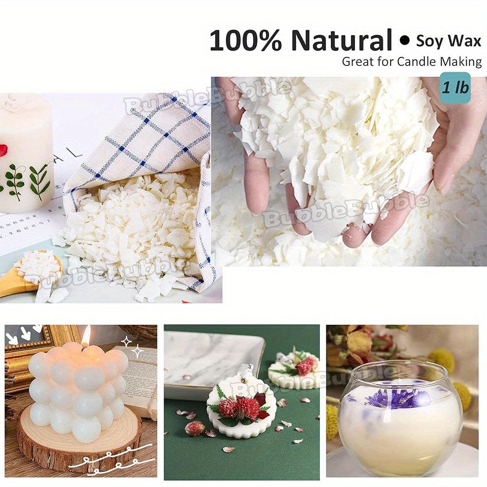 Natural Soy Wax Candle Making Supplies Crafts [ 5kg ] Container & Tea Lights AU Globaleverywhere