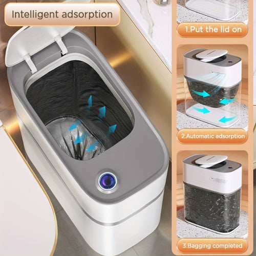 Touchless Motion Sensor Bathroom Bin detail view 2 for Australian shoppers