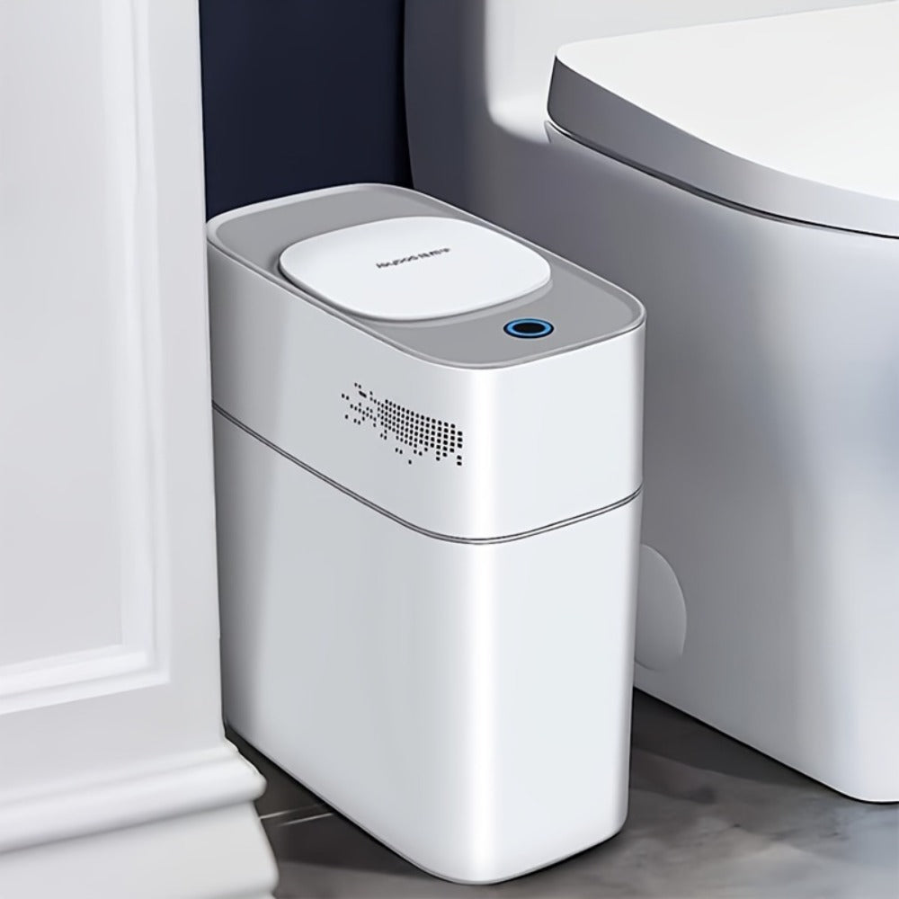 Touchless Motion Sensor Bathroom Bin main product view for Australian shoppers