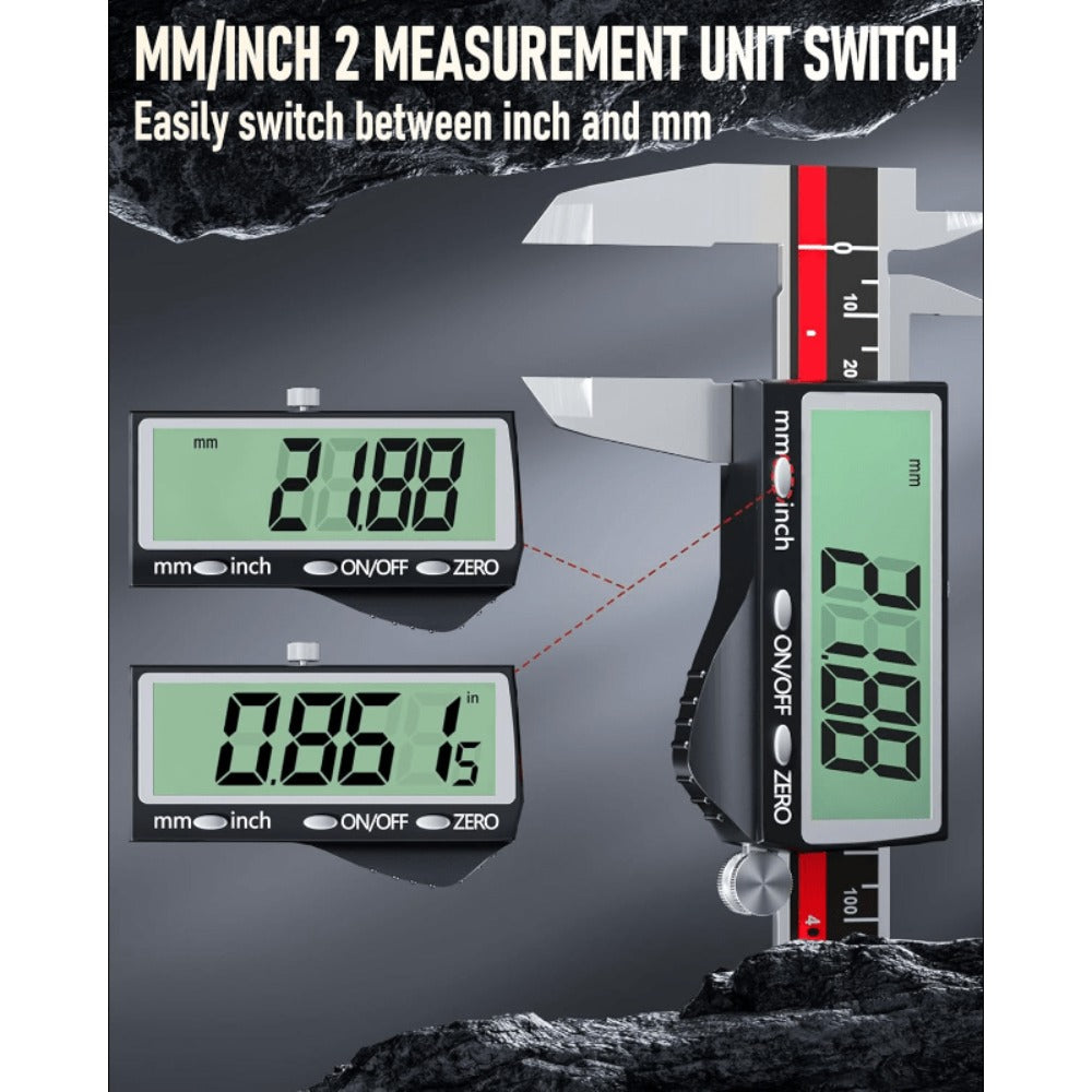 Rechargeable Digital Caliper detail view 4 for Australian shoppers