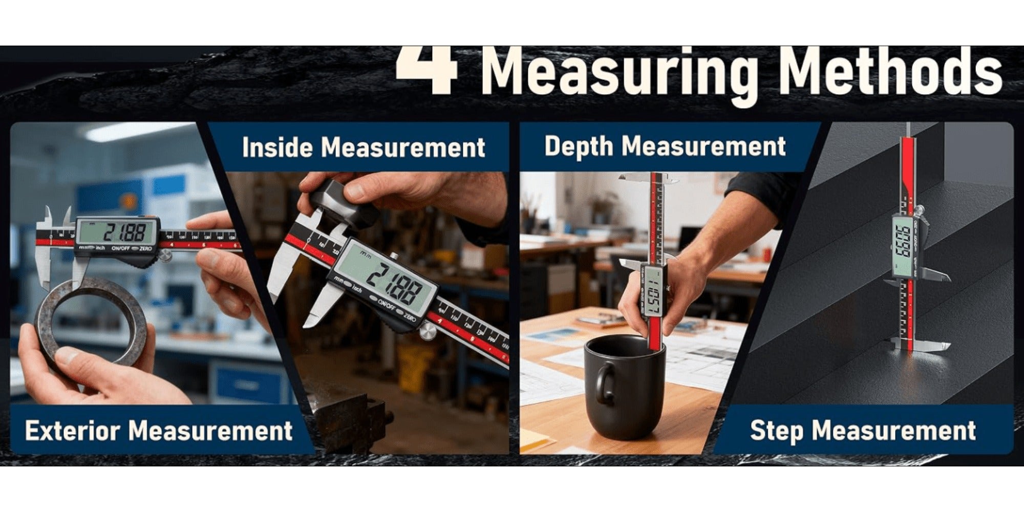 Rechargeable Digital Caliper detail view 12 for Australian shoppers