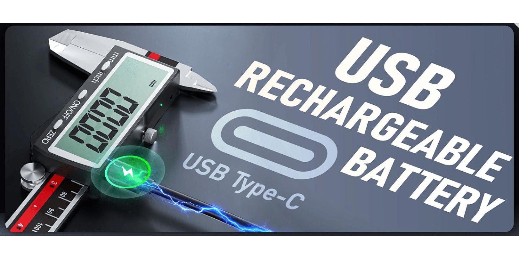 Rechargeable Digital Caliper detail view 14 for Australian shoppers
