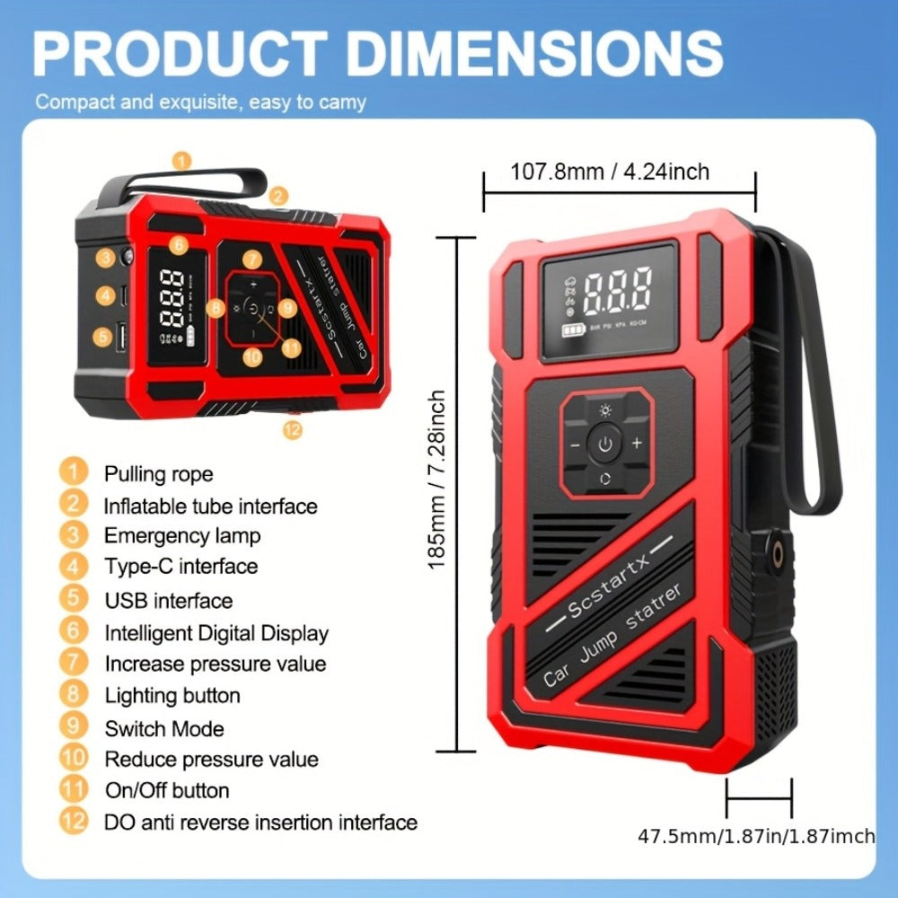 150PSI Portable Car Jump Starter product detail 2