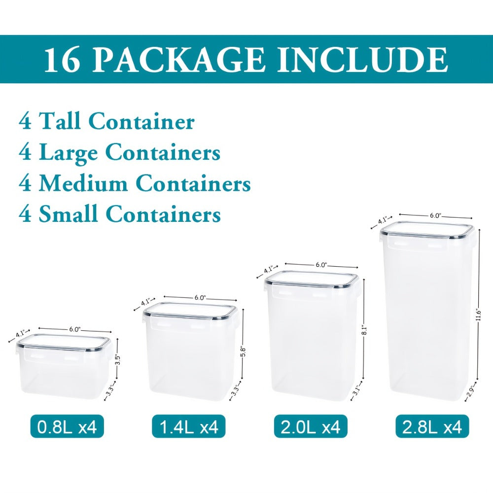 16-Piece Airtight Food Storage Container Set product detail 3