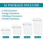 16-Piece Airtight Food Storage Container Set product detail 3
