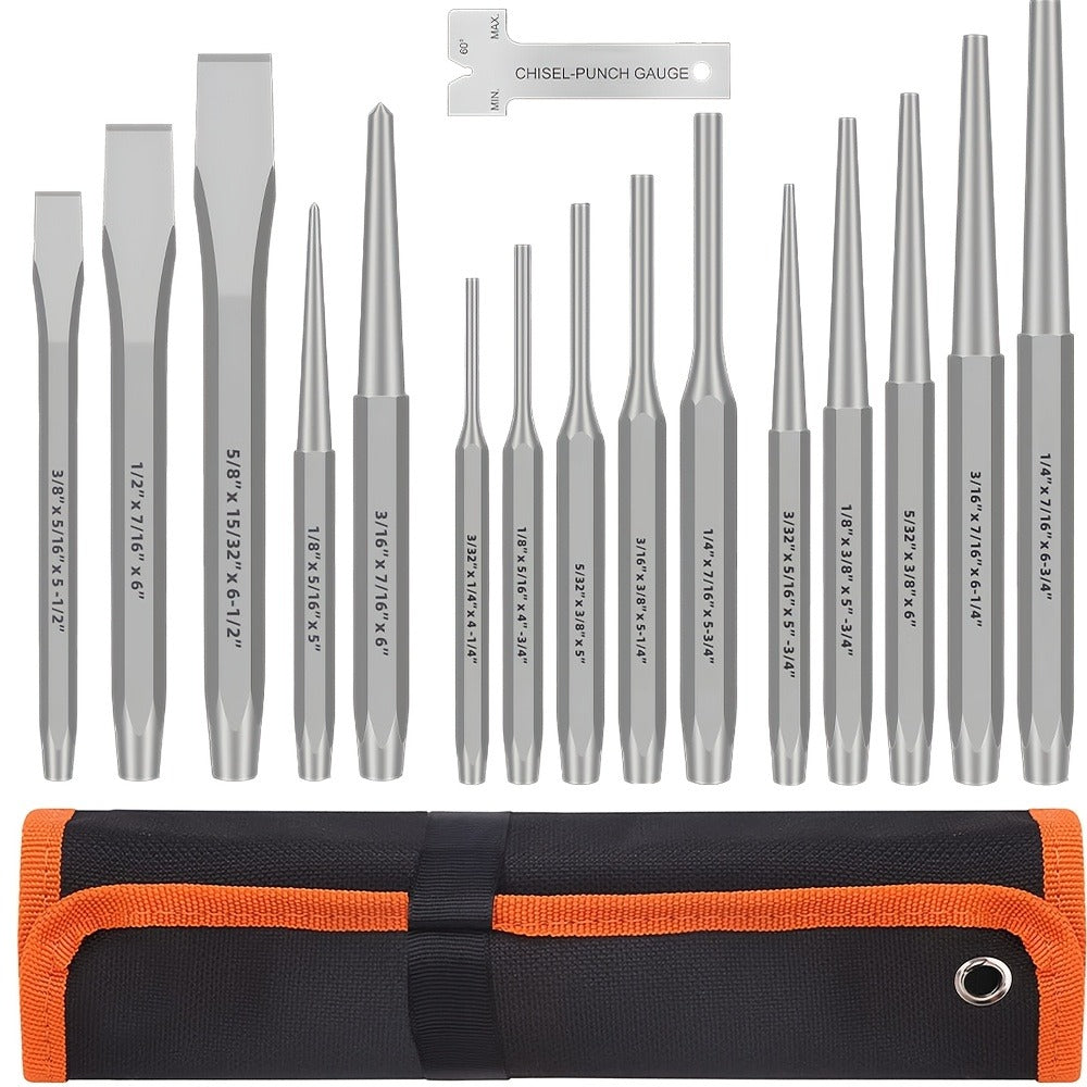 16-Piece Punch and Chisel Tool Set product detail 3