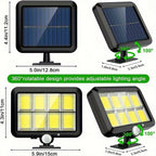 Solar Motion Sensor Security Wall Light product detail 2