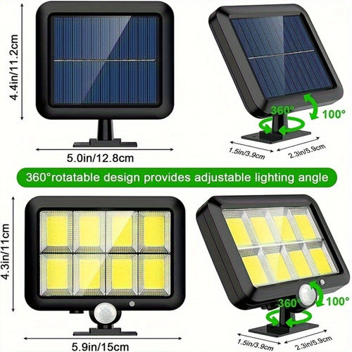 Solar Motion Sensor Security Wall Light product detail 2