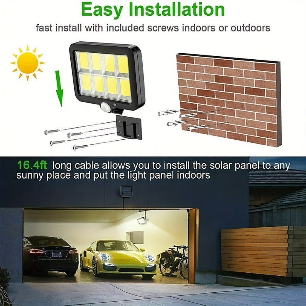 Solar Motion Sensor Security Wall Light product detail 7