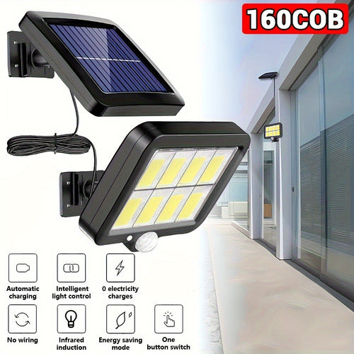 160-LED Solar Wall Lights for Australian use