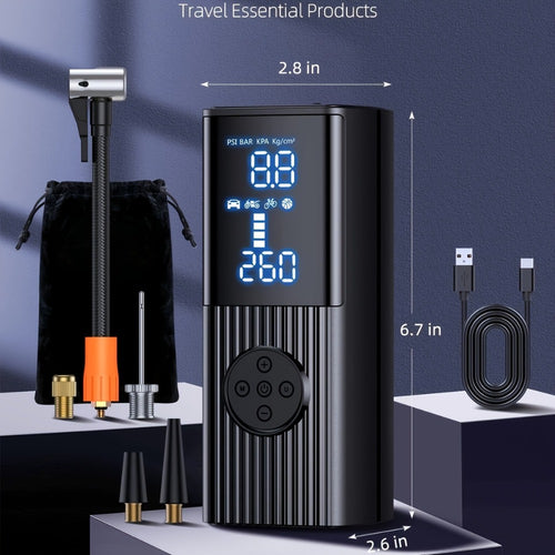 160PSI Portable Tyre Inflator product detail 2
