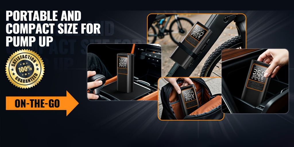 160PSI Portable Tyre Inflator product detail 16