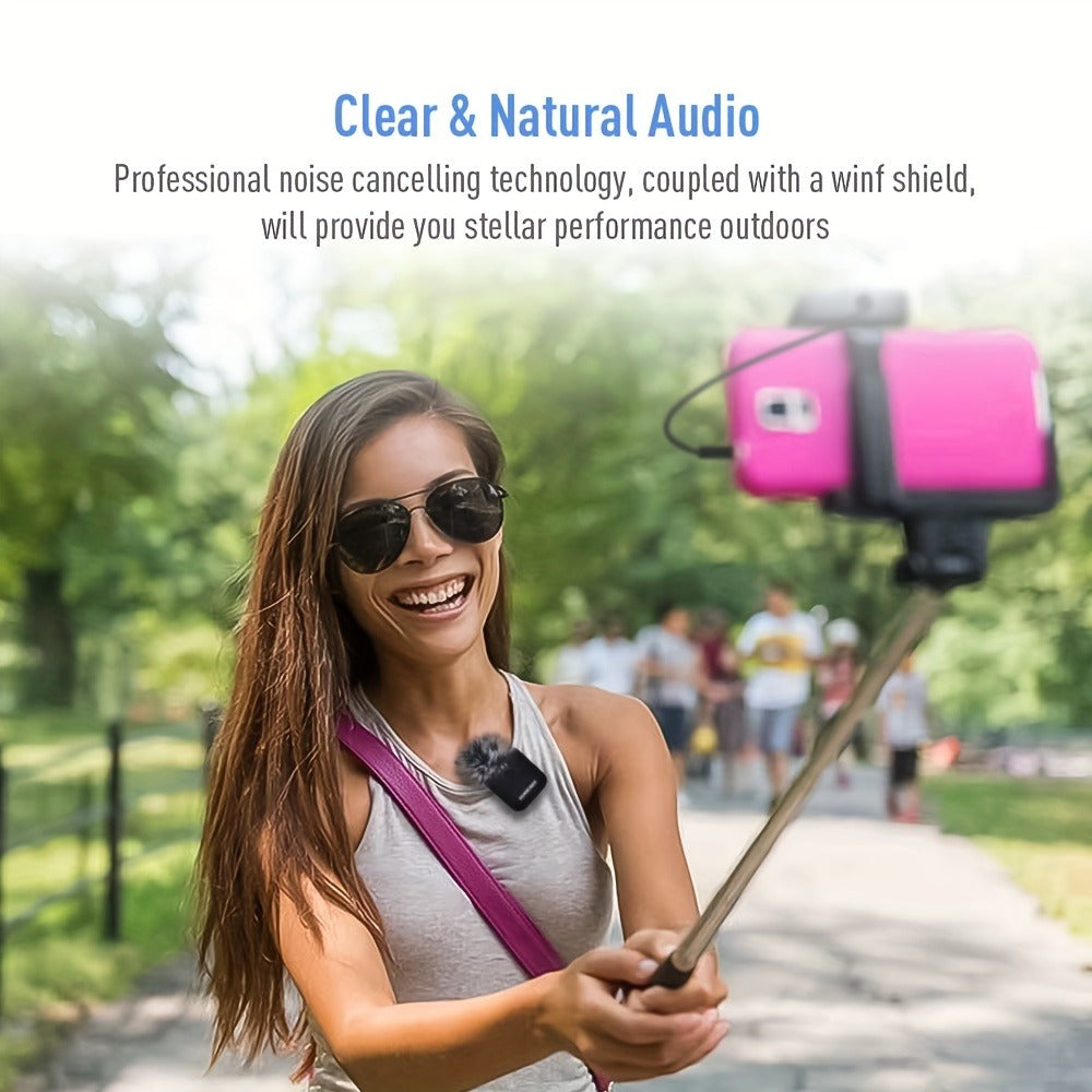 2.4GHz Wireless Lavalier Microphone System detail view 6 for Australian shoppers