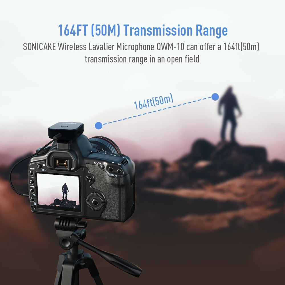 2.4GHz Wireless Lavalier Microphone System detail view 4 for Australian shoppers