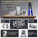 166-Piece Rivet Nut Tool Kit product detail 15