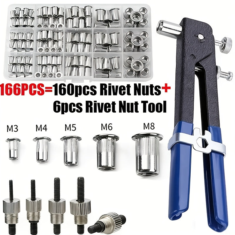 166-Piece Rivet Nut Tool Kit product detail 18