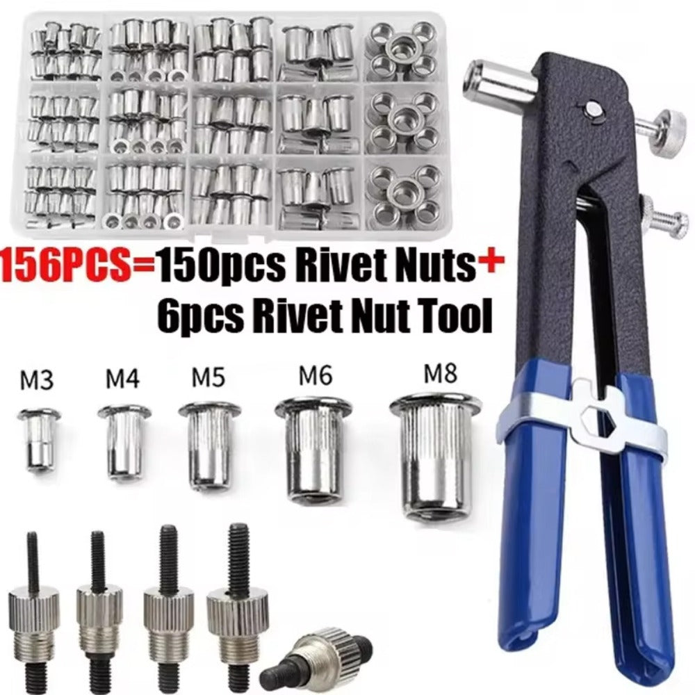 166-Piece Rivet Nut Tool Kit product detail 5