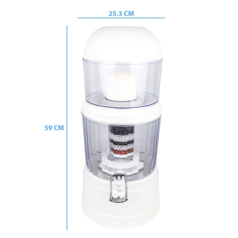 16L Ceramic Benchtop Water Filter - kitchen drinking water – design and construction details