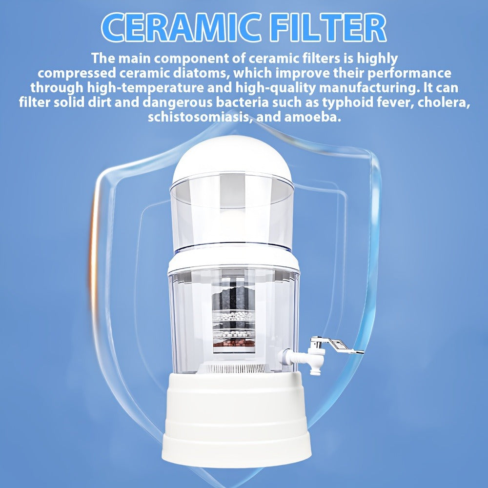 16L Ceramic Benchtop Water Filter - kitchen drinking water – additional product view 12