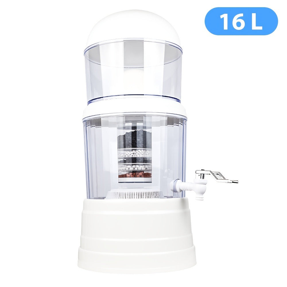 16L Ceramic Benchtop Water Filter - kitchen drinking water – close-up product details