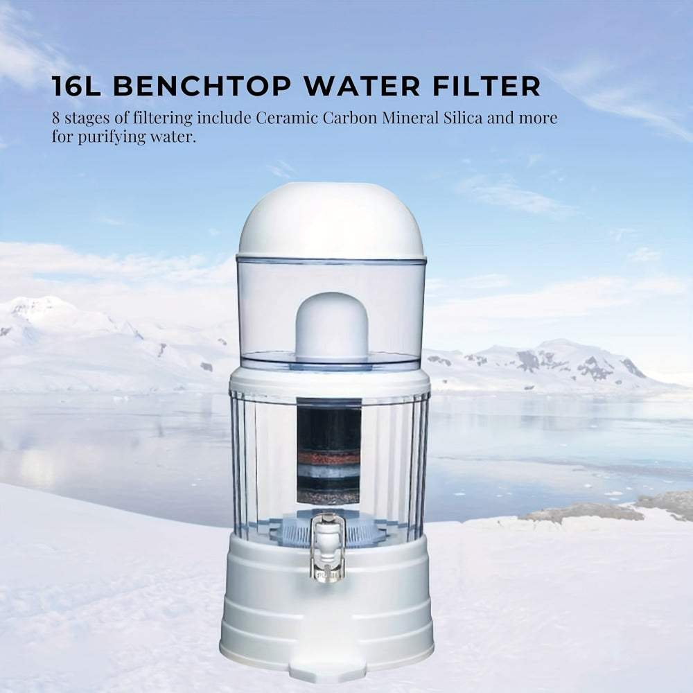 16L Ceramic Benchtop Water Filter - kitchen drinking water – feature reference