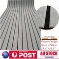 EVA Foam Boat Flooring Marine Teak Decking for Yacht Carpet, Light Grey, 90×240cm