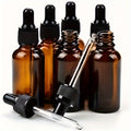 Set of 40 Amber Glass Dropper Bottles, Available in 50/100ML Sizes, Designed for Tinctures with Leakproof Eye Droppers, Suitable for Essential Oils, Travel, And Perfumes