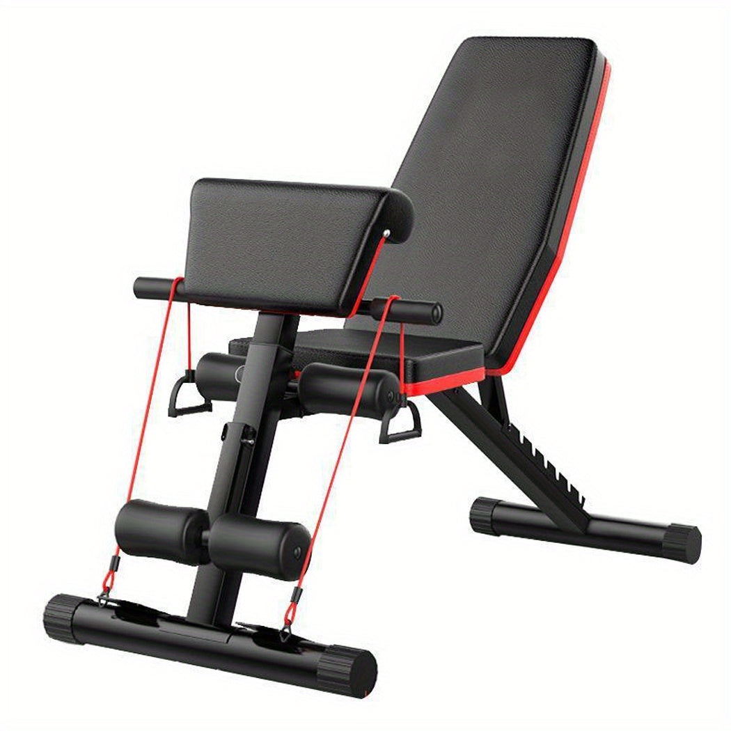 Weight Bench Fitness Bench Press Squat Rack Adjustable Home Gym Equip