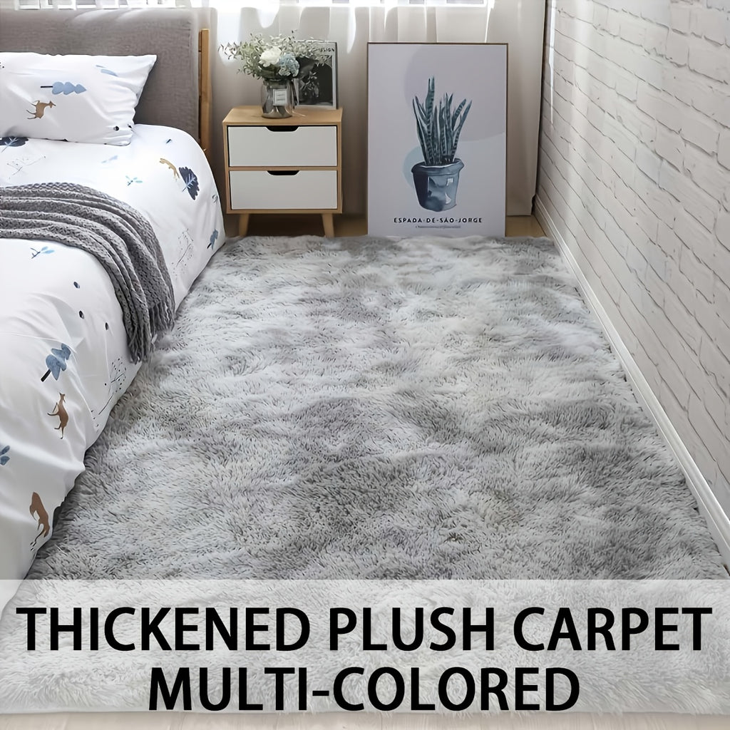 Valentine's Day & Ramadan Decor 80x160cm Tie-Dye High-Density Faux Rug Non-Slip Absorbent Easy Clean Luxury Carpet for Living Room Bedroom Aussie Local Warehouse Fast Delivery