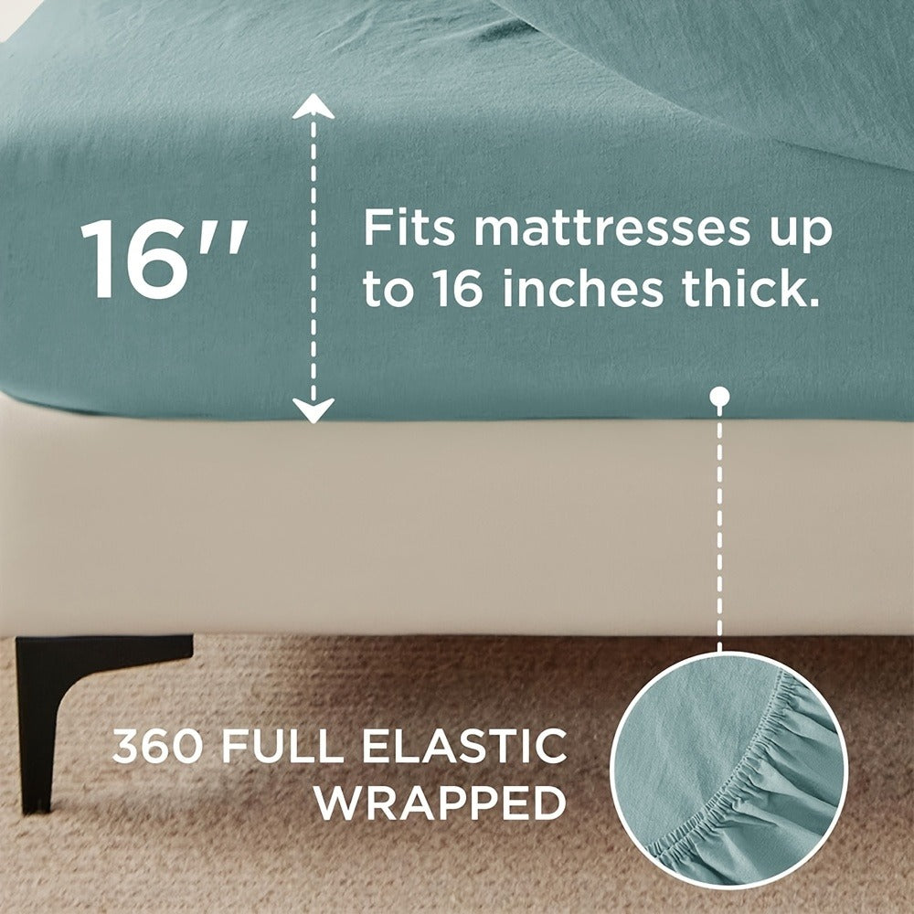 Cotton Bed Sheet Set product detail 8