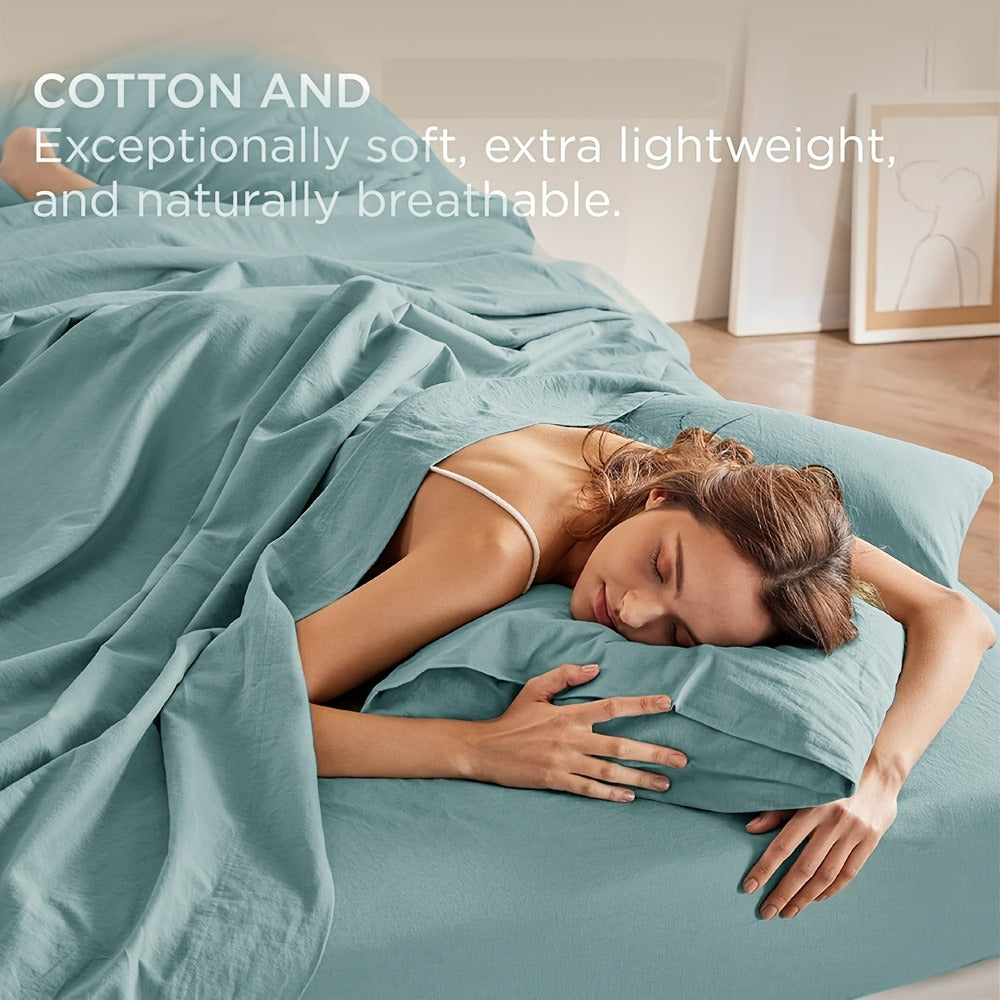Cotton Bed Sheet Set product detail 2