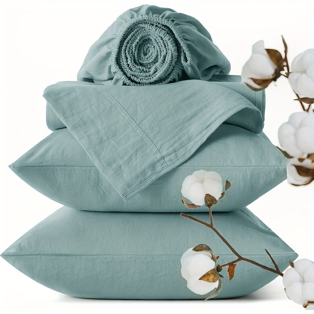 Cotton Bed Sheet Set product detail 10