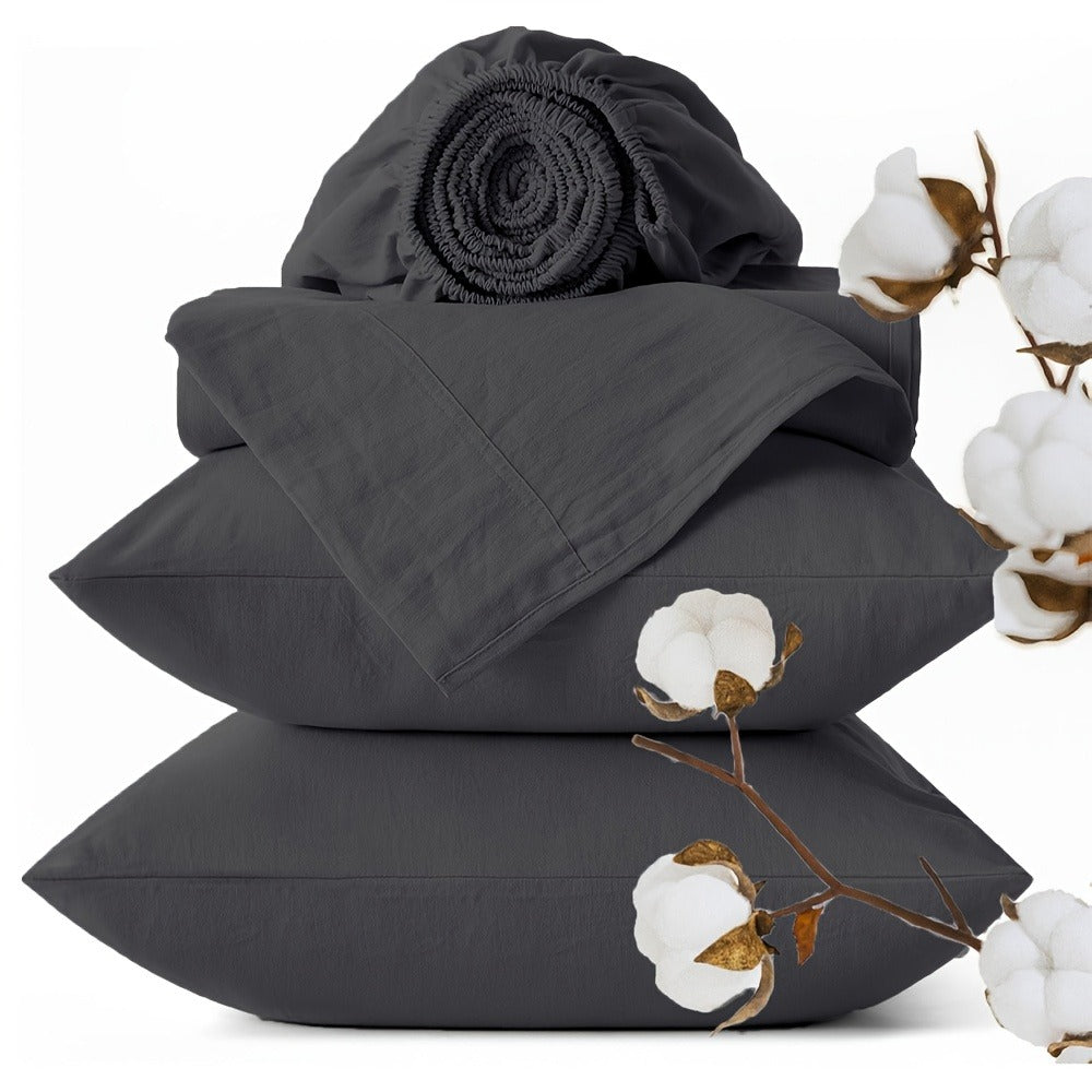 Cotton Bed Sheet Set product detail 11