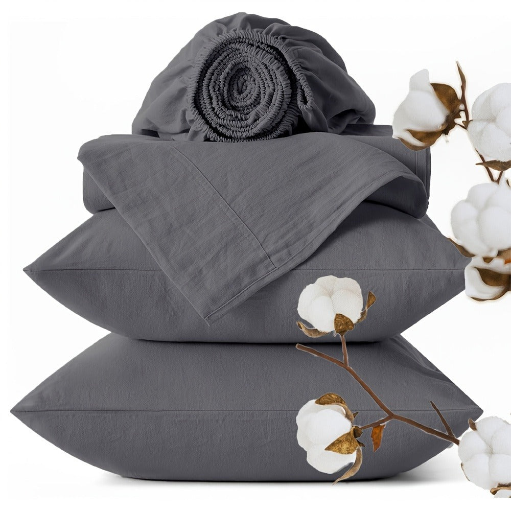 Cotton Bed Sheet Set product detail 14
