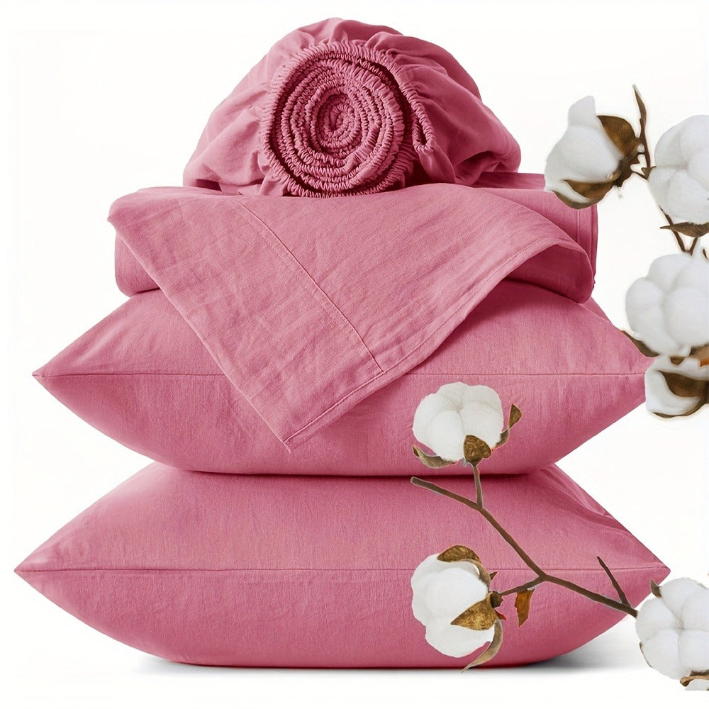 Cotton Bed Sheet Set product detail 18