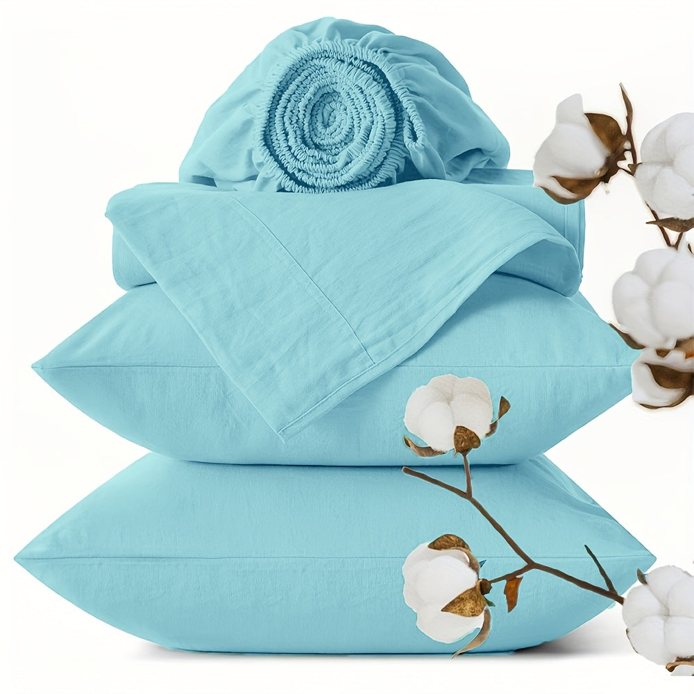 Cotton Bed Sheet Set product detail 21