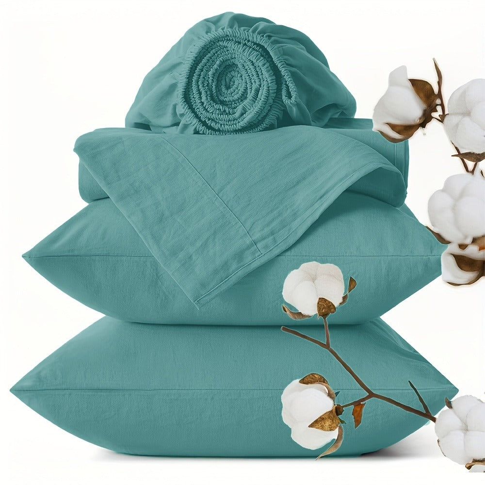Cotton Bed Sheet Set product detail 5
