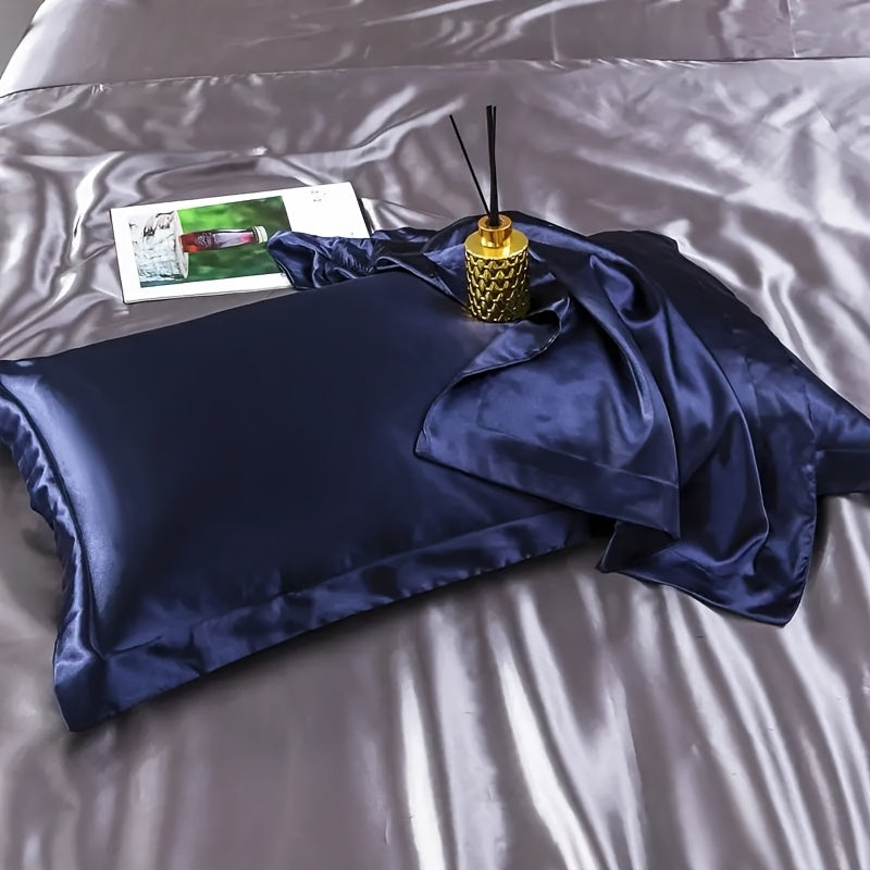 19-Momme Mulberry Silk Pillowcase Set – 2-Piece Reversible Bedding – additional product view 21