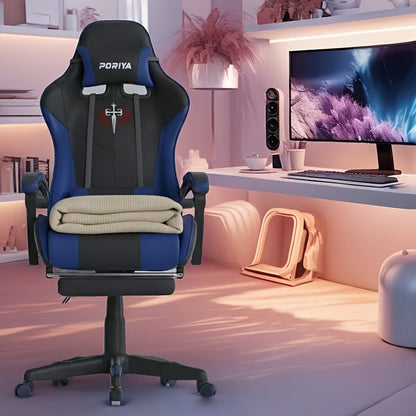 Computer Gaming Chair Office Seating Racing PU Executive Racer Recliner Chair