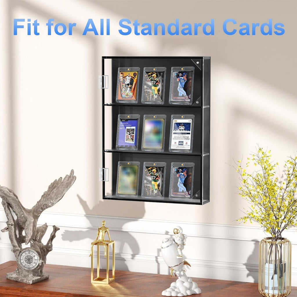 30/60/90pcs Magnetic Card Holder | 45 PT Magnetic Card Holder for Trading Cards, Magnetic Card Holder Cases Magnetic Card Case Clear Card Protectors for Thick Baseball Football Hockey Cards
