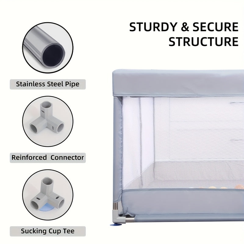 Child Playpen - A Safe Space for Kids, Activity Hub for Toddlers & Indoor Safety Zone. Endorsed by Australian Mothers, This Portable Play Area Is Ideal for Crawling, Learning, And Fun. Convenient Storage Design - Ample Baby Barrier for Home