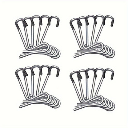 20pcs of Fence Wire Tighteners with Handles, Tools for Tightening Barbed Wire Fences, Designed for Quick Tensioning of Wire Fences, Made of Stainless Steel for Outdoor Garden And Yard Use