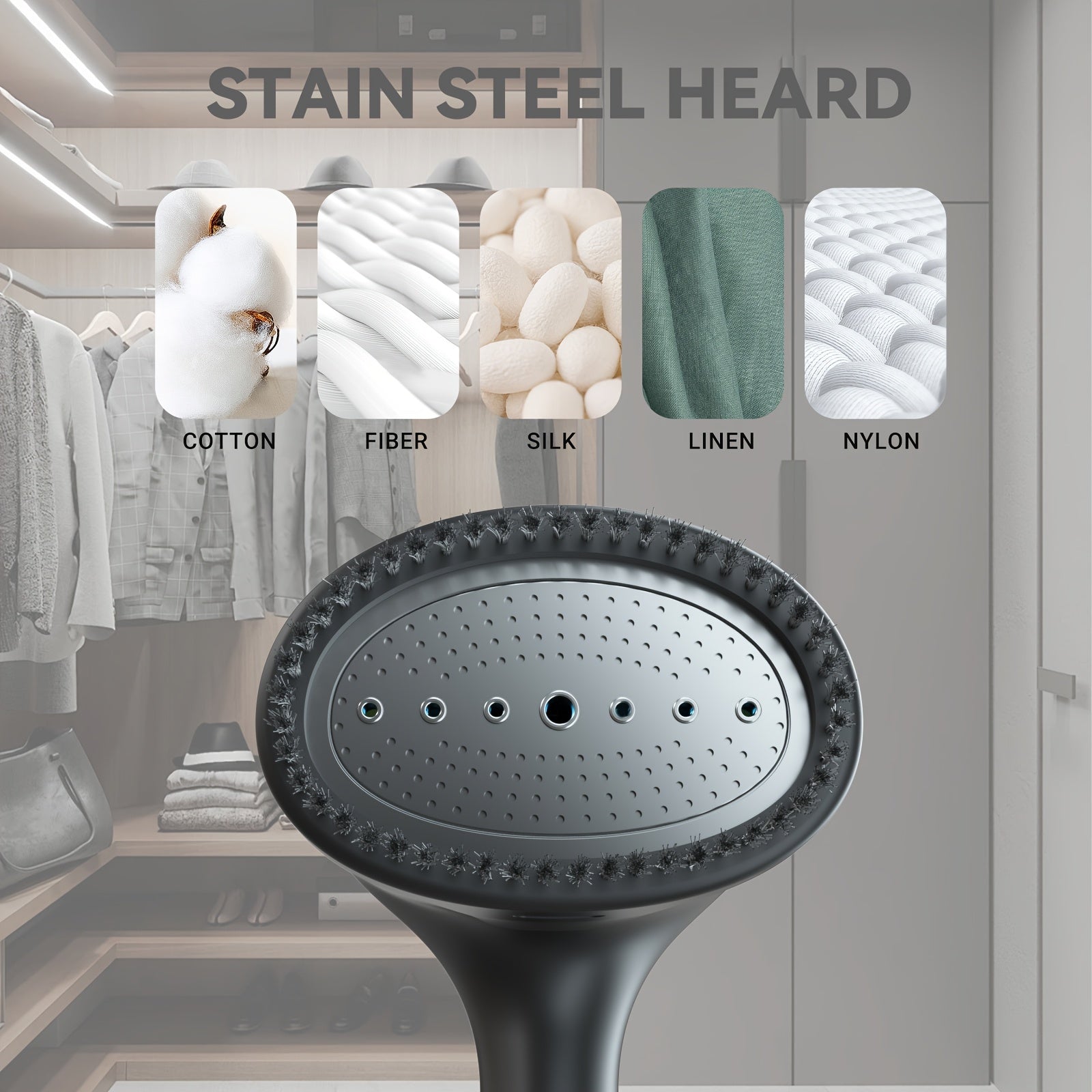1700W Electric Steam | Fast Heat Pump Steam Remover, Wrinkle Removal, 220V-240V, Australian Gauge, Steam Iron For Clothes, Steamer For Clothes, Garment Steamer, Clothes Steamer, HandHeld Steamer