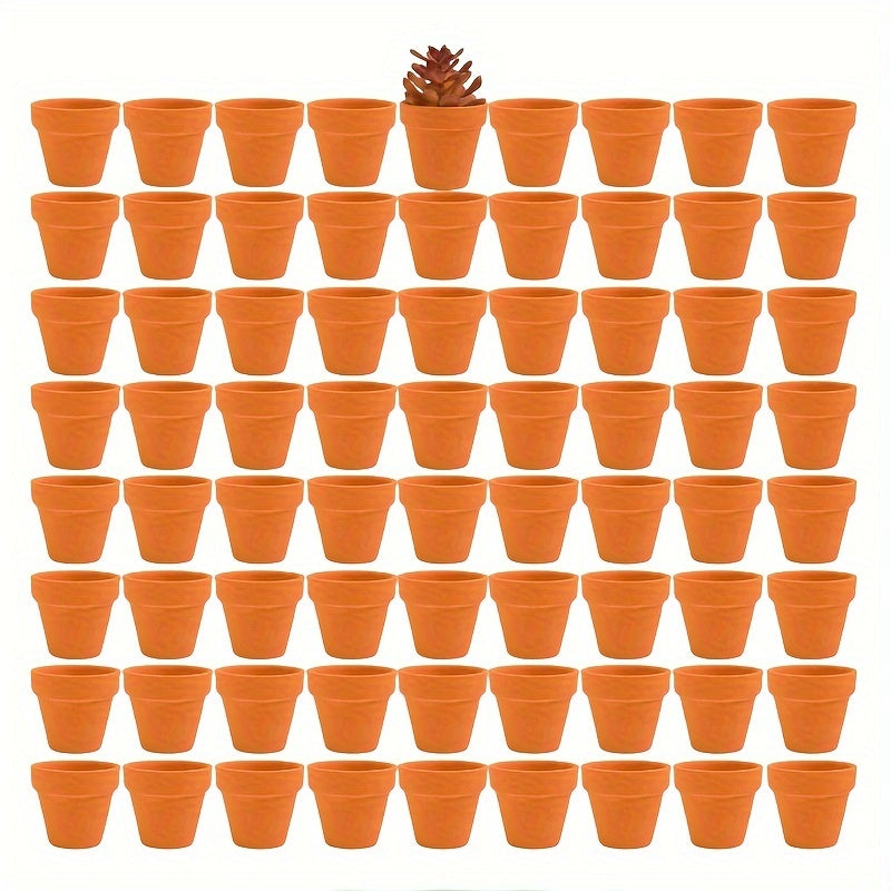 Terracotta Pots Flower Pot with Drainage Hole 30pcs 2.56inch Clay Pots for Plants Succulent Indoor Outdoor DIY Crafts Wedding Favor